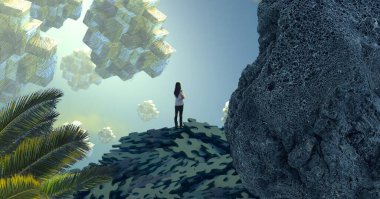 Soyut sanat dokusu. Renkli doku. Modern sanat eserleri. Renkli görüntü. Modern sanat. Çağdaş sanat.