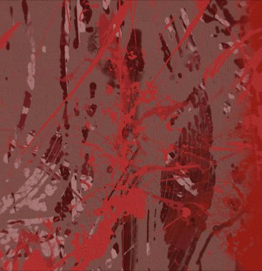 Beyaz arkaplanda kırmızı yapraklar