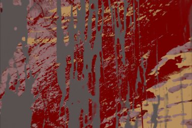 Metin için yeri olan boya lekeleriyle soyut arkaplan