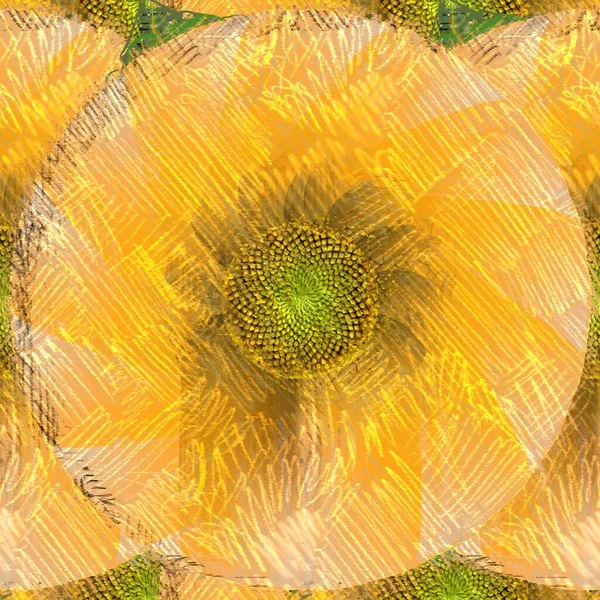 Arka planda çiçekler olan kusursuz desen