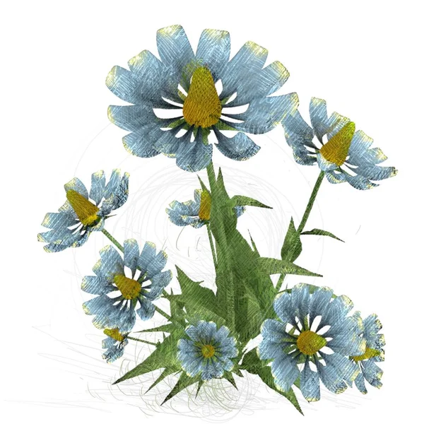 Színes Virág Textúra Háttér — Stock Fotó
