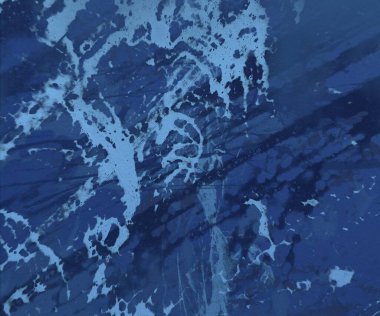 Metin için yeri olan boya lekeleriyle soyut arkaplan