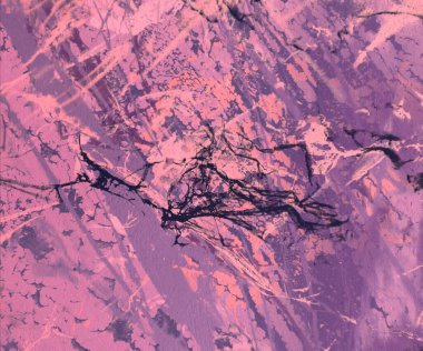 Arkaplanda soyut renkli lekeler               