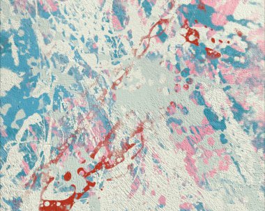 Metin için yeri olan boya lekeleriyle soyut arkaplan         