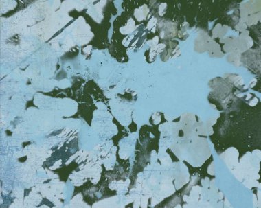 metin için alan ile arka planda soyut renkli lekeler