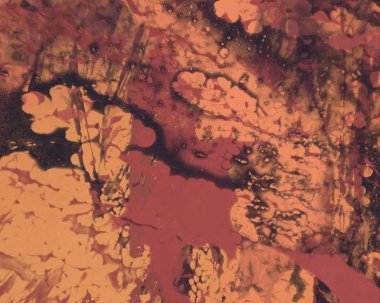 metin için alan ile arka planda soyut renkli lekeler