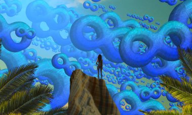 Kumsaldaki Noel ağacı