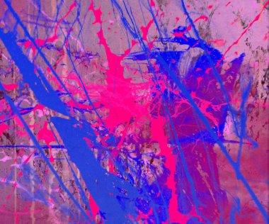 Arkaplanda soyut renkli lekeler 