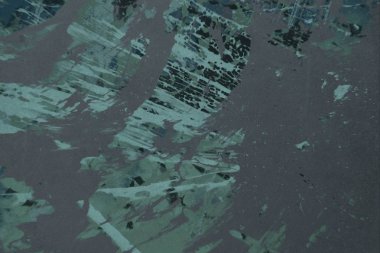 Metin için yeri olan boya lekeleriyle soyut arkaplan