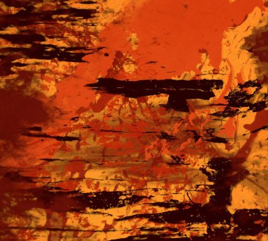 metin için alan ile arka planda soyut renkli lekeler