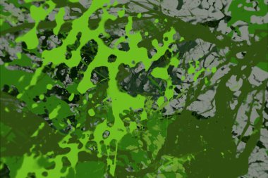 Metin için yeri olan boya lekeleriyle soyut arkaplan  