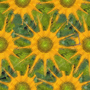 Arka planda çiçekler olan kusursuz desen