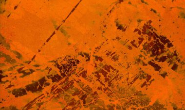 Metin için yeri olan boya lekeleriyle soyut arkaplan