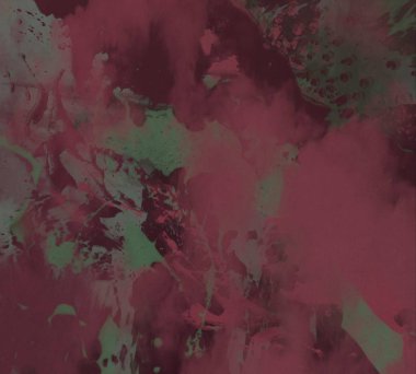 Arkaplanda soyut renkli lekeler