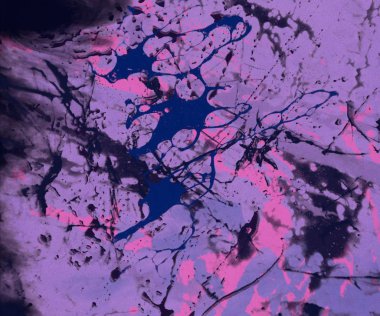 Boya lekeleriyle soyut arkaplan