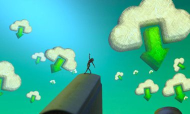 bulmaca ve yeşil simgeler