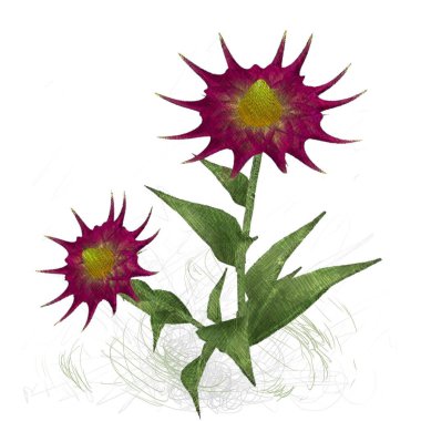 Beyaz arkaplanda Noel ağacı