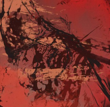 Boya lekeleriyle soyut arkaplan   