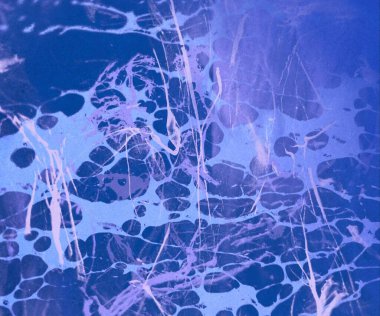 metin için alan ile arka planda soyut renkli lekeler