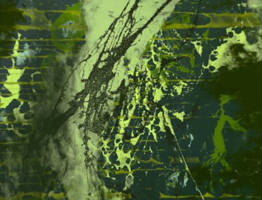 metin için alan ile arka planda soyut renkli lekeler