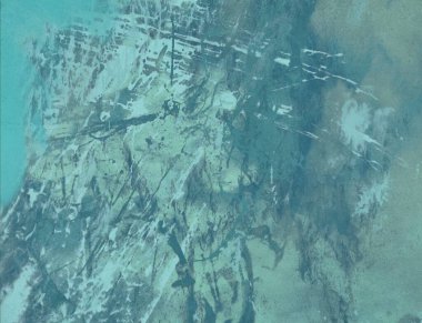 Metin için yeri olan boya lekeleriyle soyut arkaplan    