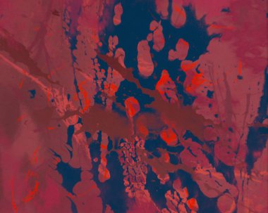 Metin için yeri olan boya lekeleriyle soyut arkaplan   