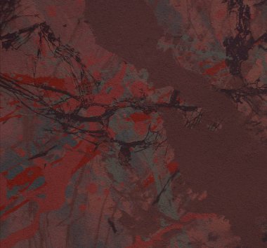 Metin için yeri olan boya lekeleriyle soyut arkaplan 