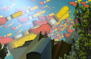 sonbahar ve sarı arka plan