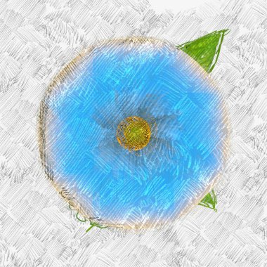 kopya alanı ile arka plan için sanatsal renkli illüstrasyon