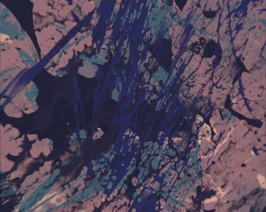 Metin için yeri olan boya lekeleriyle soyut arkaplan