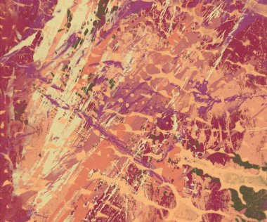 Arkaplanda soyut renkli lekeler