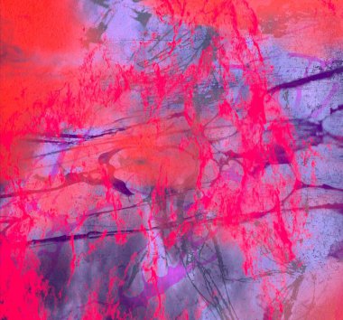 Metin için yeri olan boya lekeleriyle soyut arkaplan