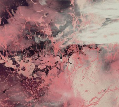 Arkaplanda soyut renkli lekeler