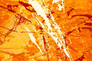 Metin için yeri olan boya lekeleriyle soyut arkaplan