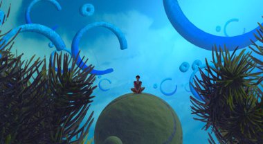 Arka plan Christmas ağacının