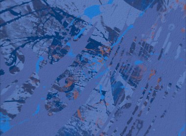 Arkaplanda soyut renkli lekeler