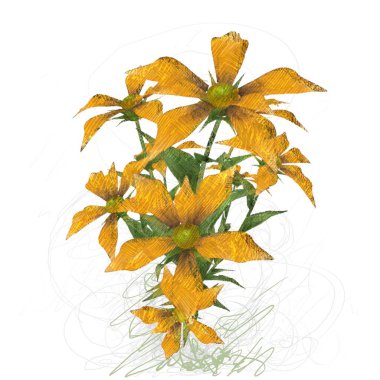 sonbahar yaprakları beyaz arkaplanda izole