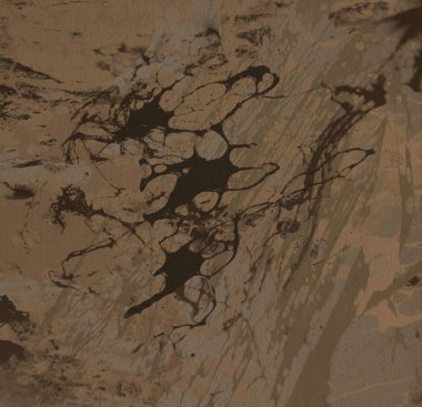 Arkaplanda soyut renkli lekeler