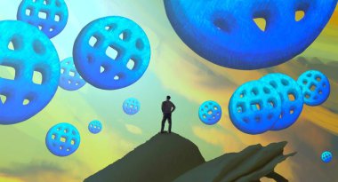 mavi ve beyaz arkaplan