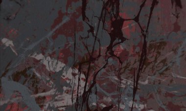 metin için alan ile arka planda soyut renkli lekeler