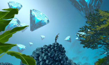 mavi ve beyaz arkaplan