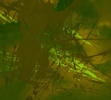 Metin için yeri olan boya lekeleriyle soyut arkaplan