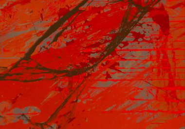 metin için alan ile arka planda soyut renkli lekeler 