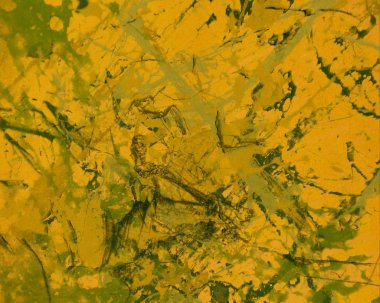 Metin için yeri olan boya lekeleriyle soyut arkaplan 