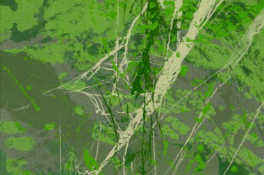 Arkaplanda soyut renkli lekeler 