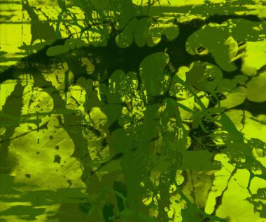 metin için alan ile arka planda soyut renkli lekeler