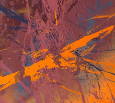 Boya lekeleriyle soyut arkaplan