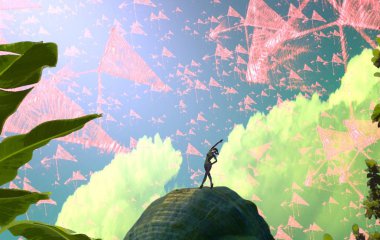 Sonbahar arka plan boşluk ile