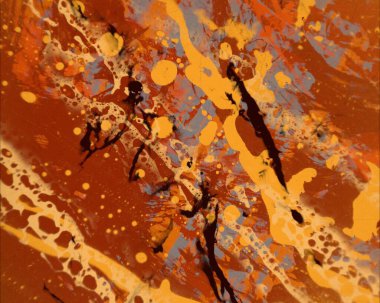 Boya lekeleriyle soyut arkaplan 