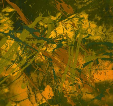 Yeşil yapraklı soyut arkaplan